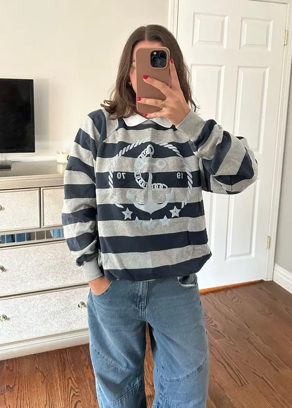 Striped Sweatshirt - Image 6