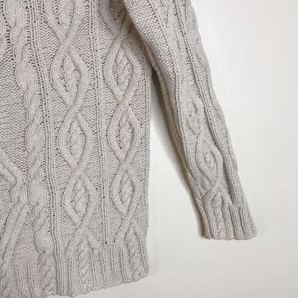 Lauren‎ Ralph Lauren ladies hand knit silk cotton linen blend pullover sweater M - Image 9