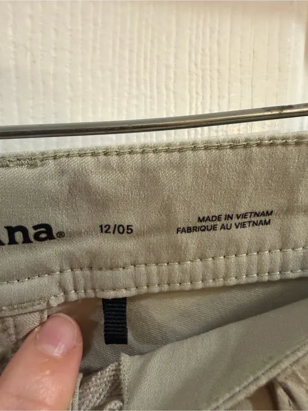 Prana Women's Shorts in Light Khaki - Image 5