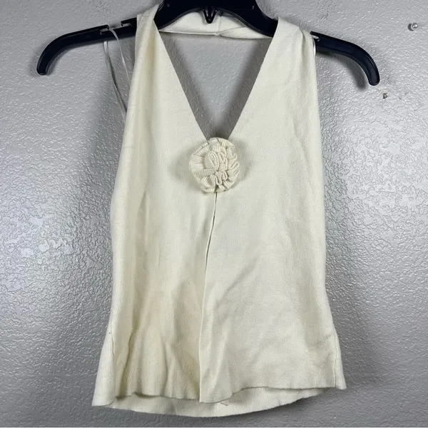 White Fox Boutique New Interaction Halter top SZ S - Image 2