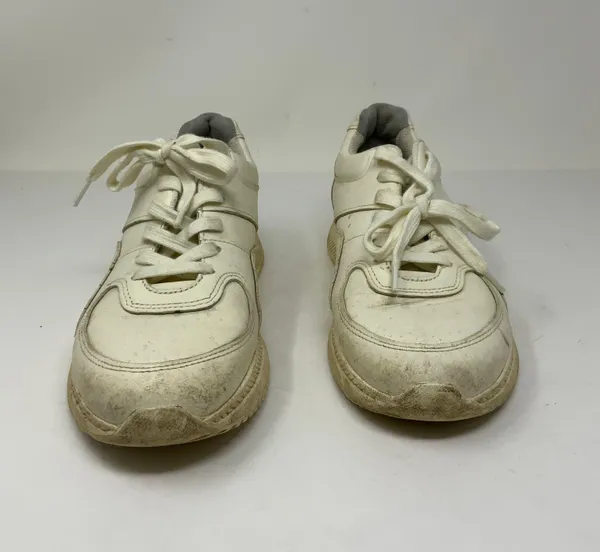 Everlane Renew Women's The Trainer White Leather Sneakers - Image 2