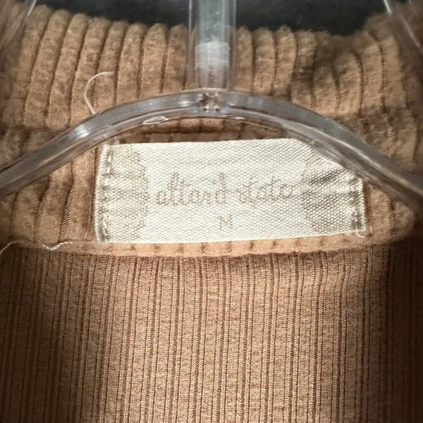 Altar'd State Sweater Womens Medium Ribbed Long Sleeve Collared Pullover Top‎ - Image 3
