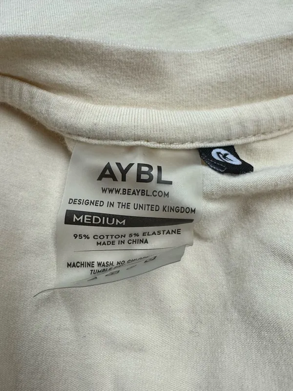 Aybl Nude Crop Top Women’s Medium - Image 3