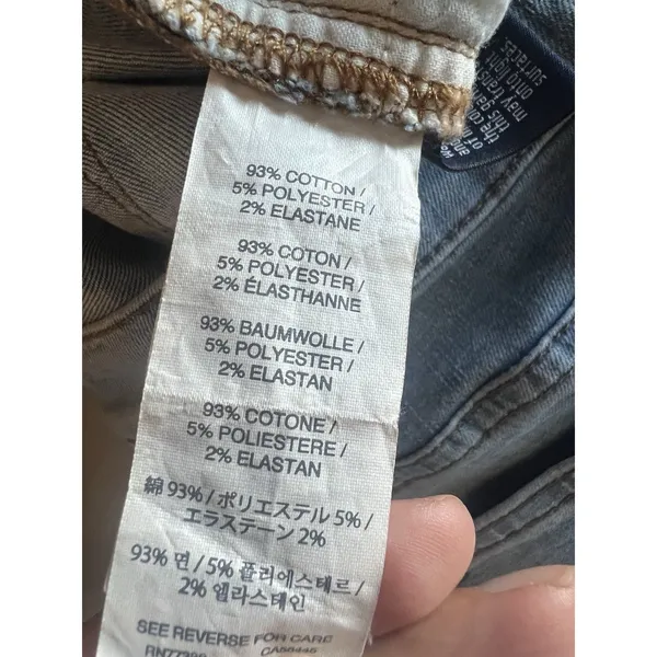 J.CREW Lookout High Rise Crop Jeans Blue Light Wash Stretch Slim Fit Women’s - Image 7