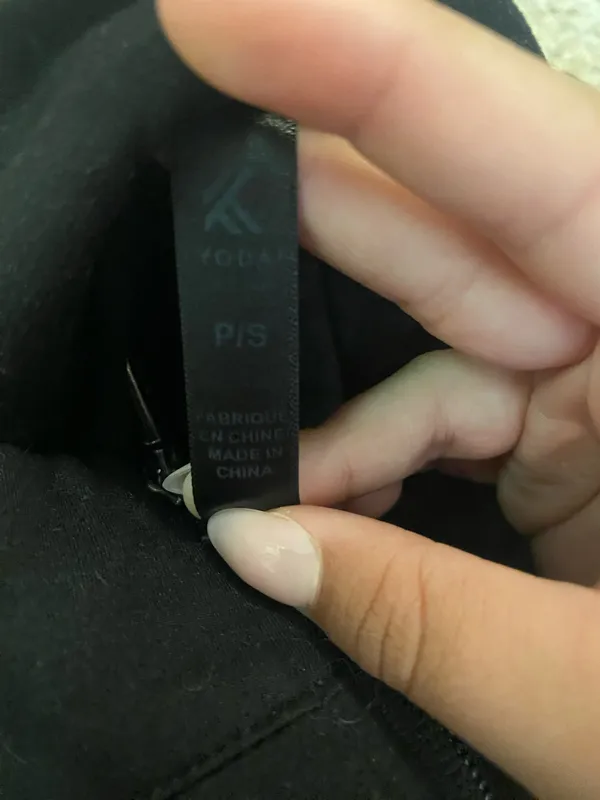 Target Zip-Up Jacket Black Plain - Image 2