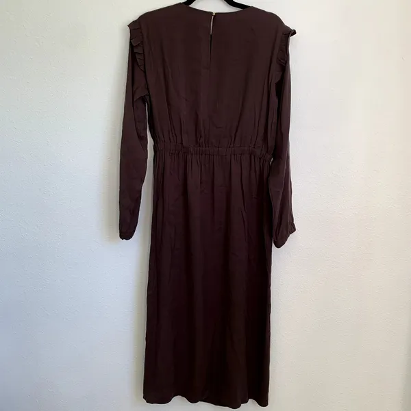 Setre‎ Woman Midi Dress in Brown - Image 2