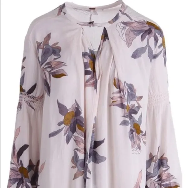 Free People ✨HP✨Electric Orchid Print Swing Tunic✨ - Image 8