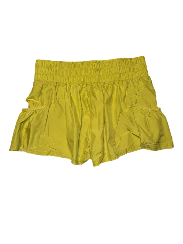 NWT Free People Movement Get Your Flirt On Shorts Honey Dew Moss Large - Image 5