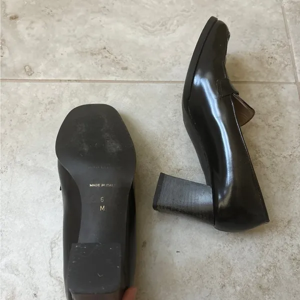 Ann Taylor Leather Heels Loafers - Image 6