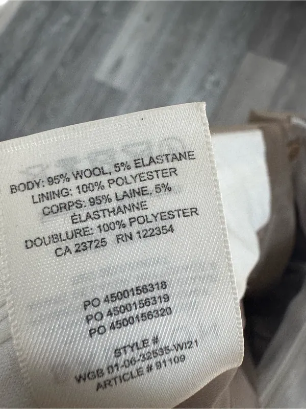 UPDATED Aritzia Babaton Agency Pants Taupe Beige - Image 6