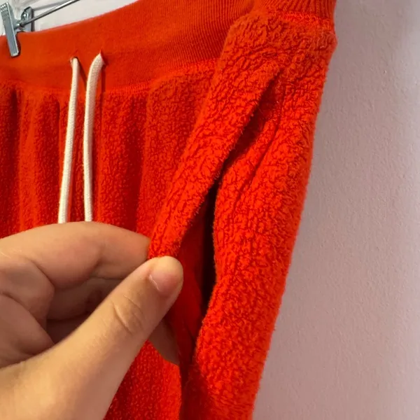 Red aerie‎ textured straight leg pants - Image 2
