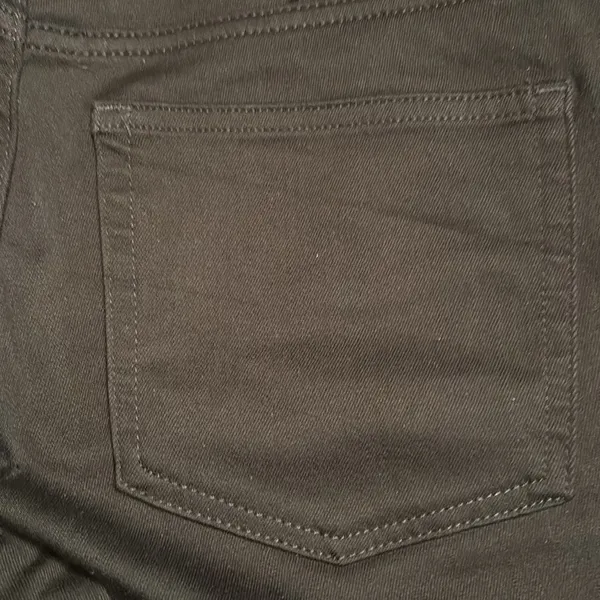 J. Crew Women’s Mid-rise slim jean in 2003 super-stretch black Size 26 NWOT Flaw - Image 7