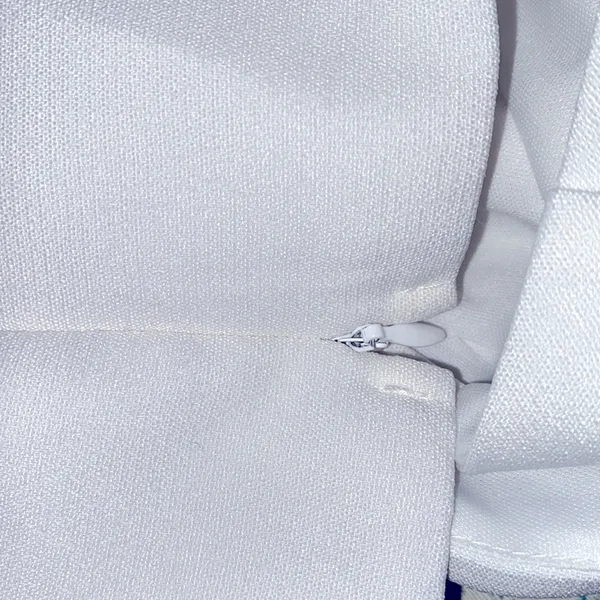 Saints and secrets white ruffle dress size xsmall - Image 3