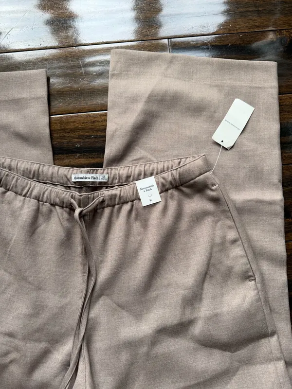 Abercrombie Tie Waist Trouser - Image 4