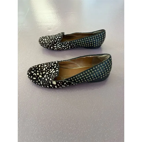 Dolce Vita Women's Loafers Size 8 Multicolor‎ Animal Print Polka Dot Flats - Image 3