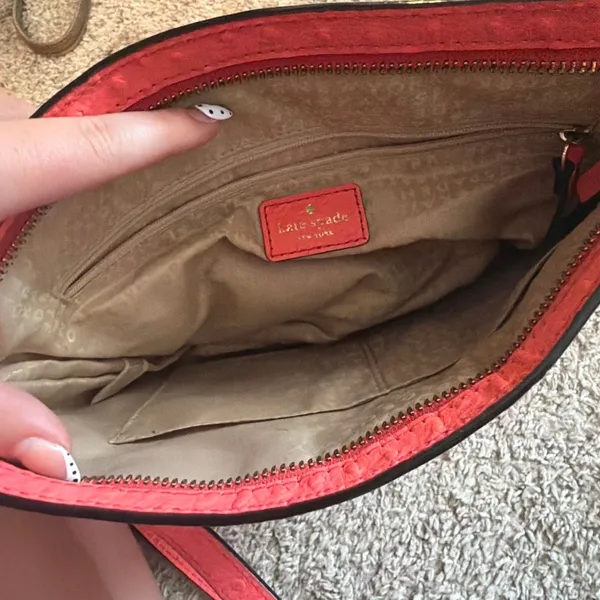 Kate Spade Crossbody Bag Coral Bright!!!🌷💗🫰 - Image 7