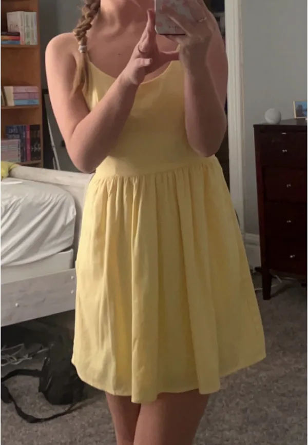 Yellow Francesca's Dress - Image 2