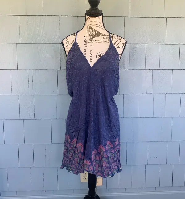 Coverup Dress Purple - Image 2