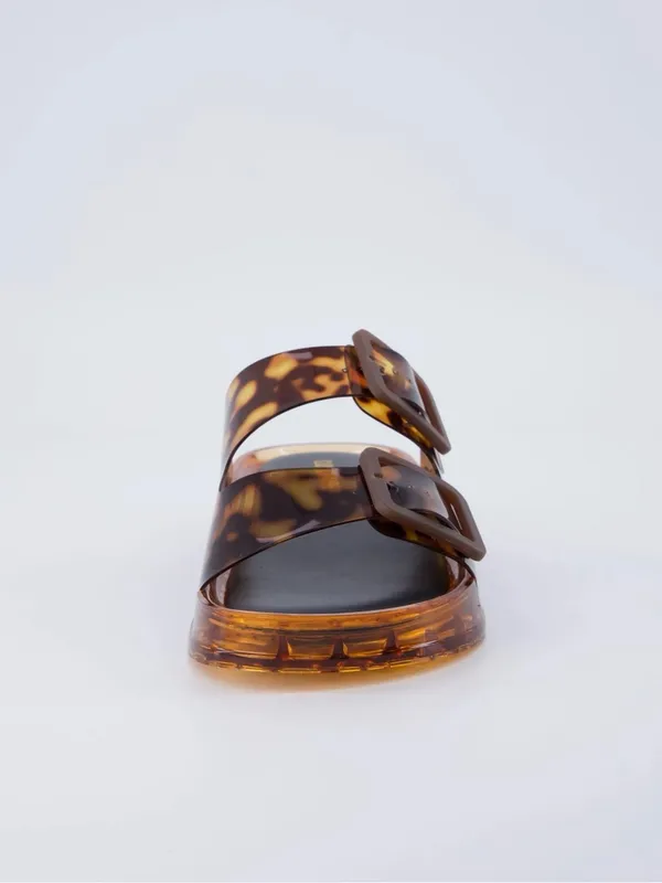 CUSHIONAIRE Pool Jelly Slide Sandals - Image 5