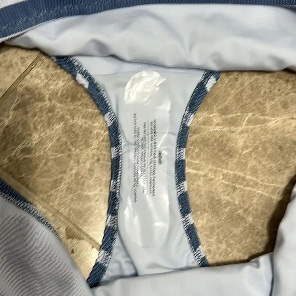 Aerie Women's Ribbed Blue Striped XXL Swim Bottoms NWOT - Image 6