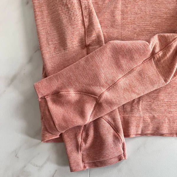 Lululemon Swiftly Tech Long Sleeve 2.0 Size 6 In Pink Savannah/Pink Mist - Image 6