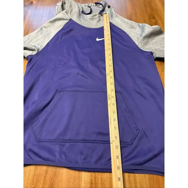 NIKE Sweatshirt Womens Medium Therma Fit Training Hoodie Dri-Fit Activewear - Image 6