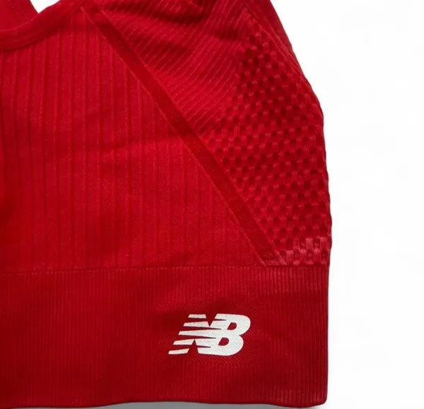 New Balance Red Sports Bra - Image 4
