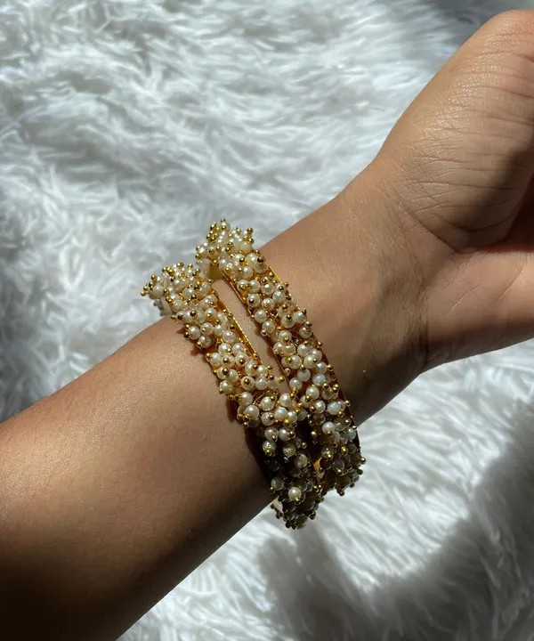 Bangle Bracelets Gold - Image 2