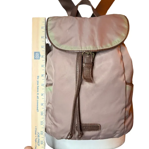 Liebeskind‎ Berlin Nylon & Leather Backpack Y2K Vintage Bag Germany - Image 10