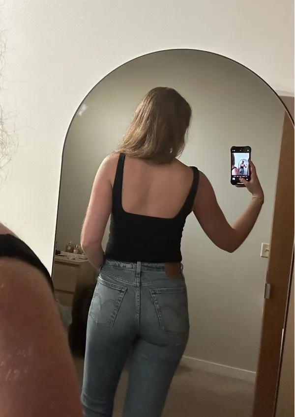 Abercrombie Black Corset Top - Image 3