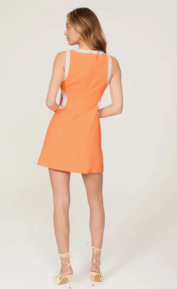 Nordstrom Mini Dress Orange  - Image 2