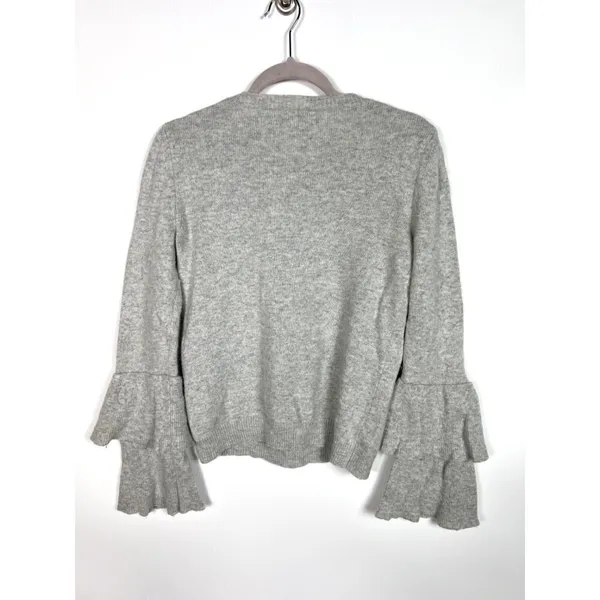 J.‎ Crew mercantile ruffle sleeve wool sweater - Image 8