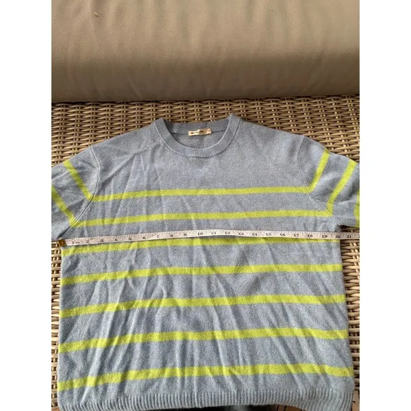 Marine Layer Harper Cashmere Sweater small layered luxury cabincore workwear - Image 9