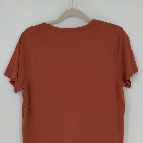 Carhartt Women's Relaxed‎ Fit Tee Shirt Size Large Orange Casual Classic Outdoor - Image 9