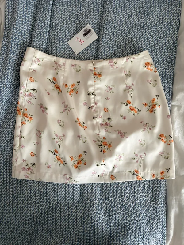 Mini skirt White Size L - Image 2