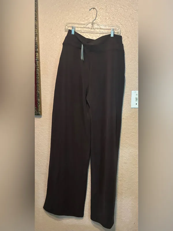 American Tall Soft Motion Wide Leg Ultra High Rise Pant for Tall Women L/XT - Image 4