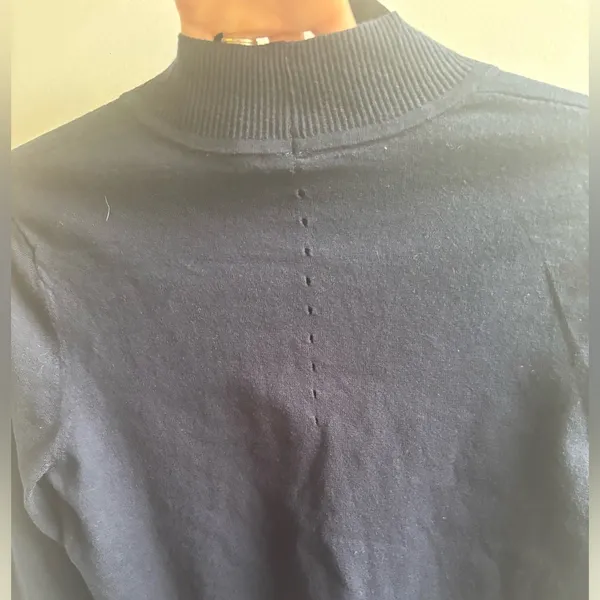 Lululemon Stand Steady Merino Wool‎ Mock Neck Sweater 6 Athleisure Classic - Image 6