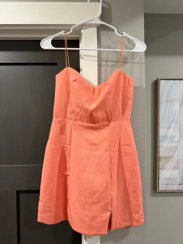 Hello Molly Can’t Stop This Dress Orange - Image 8