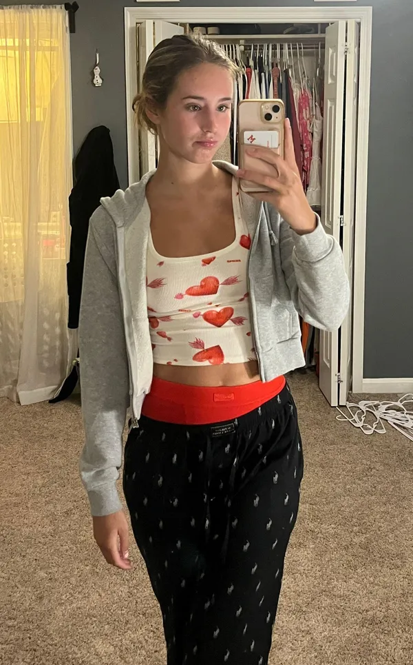 Brandy Melville Cropped Zip Up - Image 2