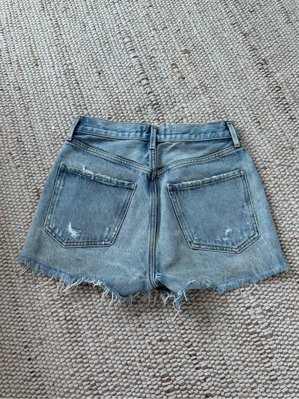 Agolde Jaden Denim Shorts Size 25 - Image 3