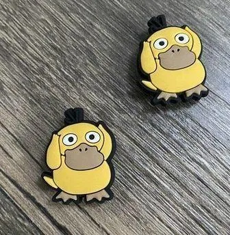 Pokemon Psyduck Japanese Anime Video Game Charm For Crocs Shoe Charms - 2 Pieces - Image 2