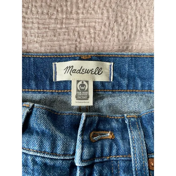 MADEWELL The Perfect Vintage Jeans in Decatur Wash Size 24 - Image 7