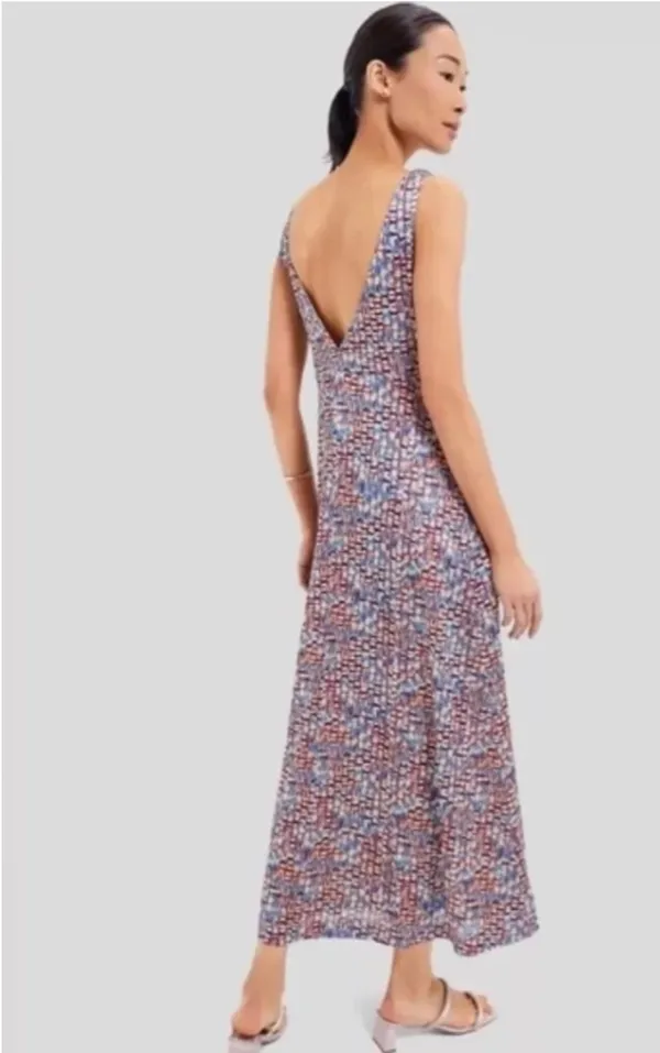 Tuckernuck Natasha Mosaic Maxi Dress Size XL - Image 3