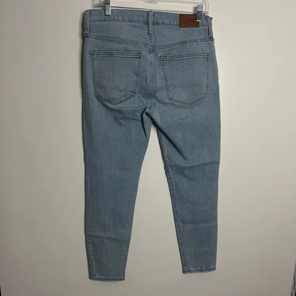MADEWELL High Rise Skinny Crop Button‎ Front Edition JeanSize 30 Minimalist - Image 7