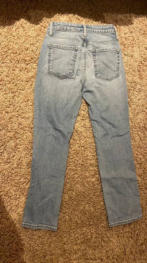 Just Black Denim Blue Jeans Ripped - Image 2
