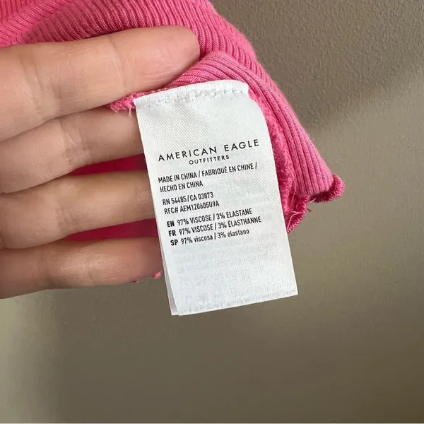 ✨ American Eagle‎ Women’s Hot Pink Top Small - Image 7