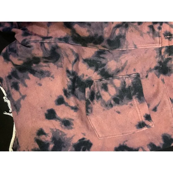 Hollister California Jogger 5” tye dye distressed lounge shorts‎ SZ L - Image 4
