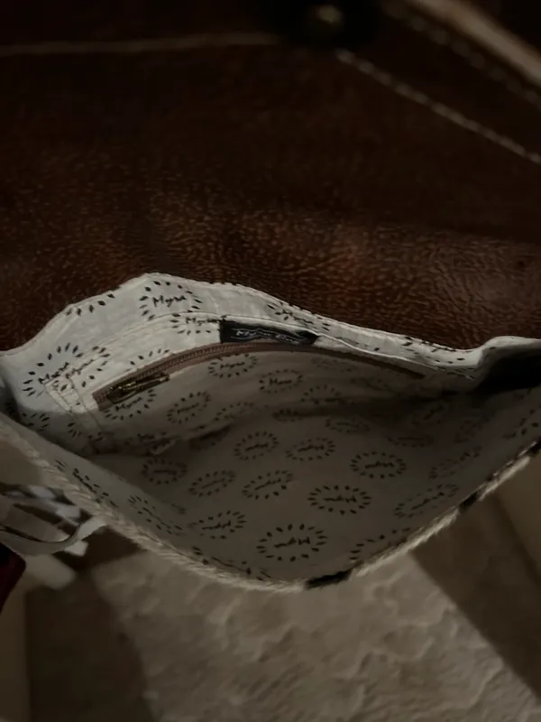 Myra Bags Leather Cowhide Purse - Image 3