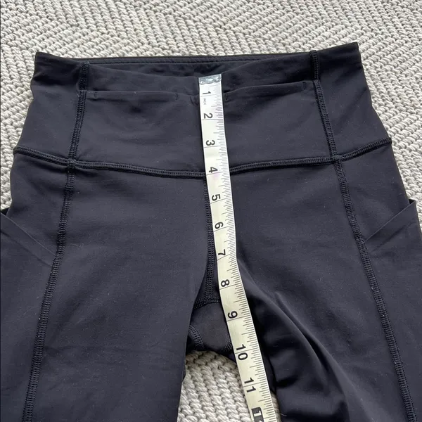 lululemon athletica Black Performance Leggings (Flawed) - Image 8