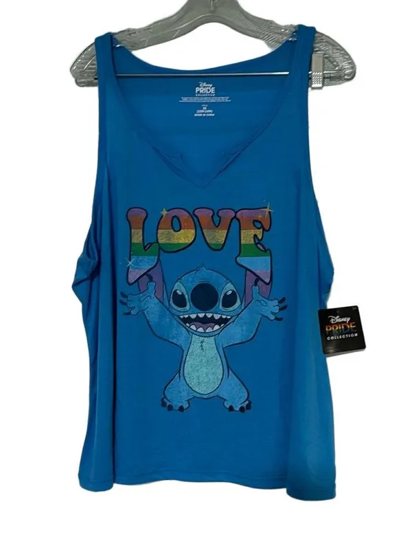 Stitch Disney Pride Shorts & Tank Set - Image 2